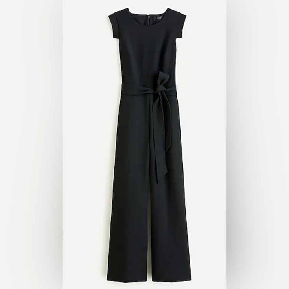 NWT Size 4 J Crew Resume Jumpsuit Black